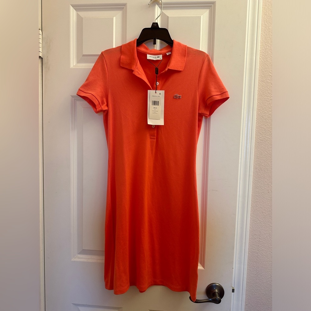 Lacoste Midi Dress NWT